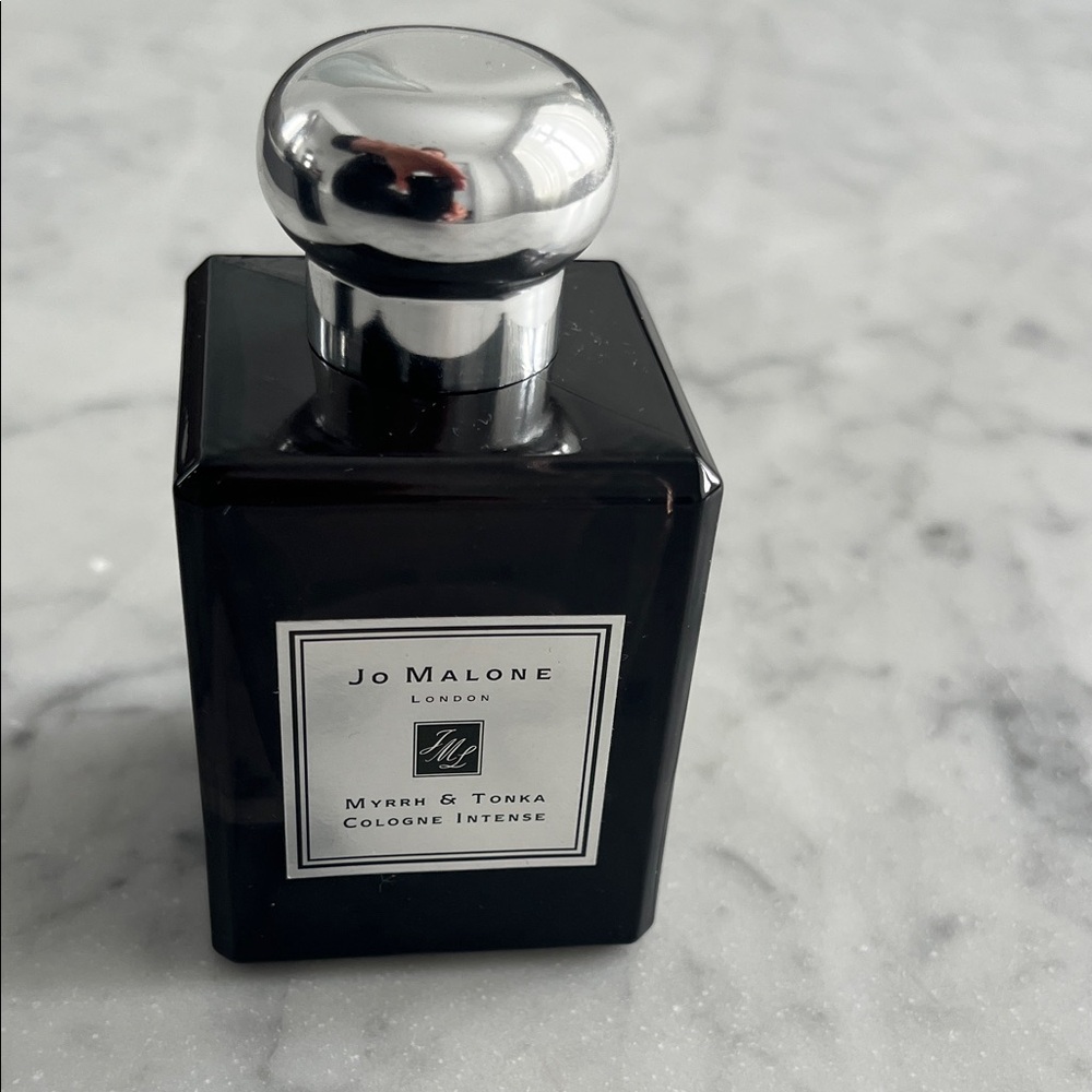 Jo Malone Empty Small 50 ml Black Bottle with Silver Cap
